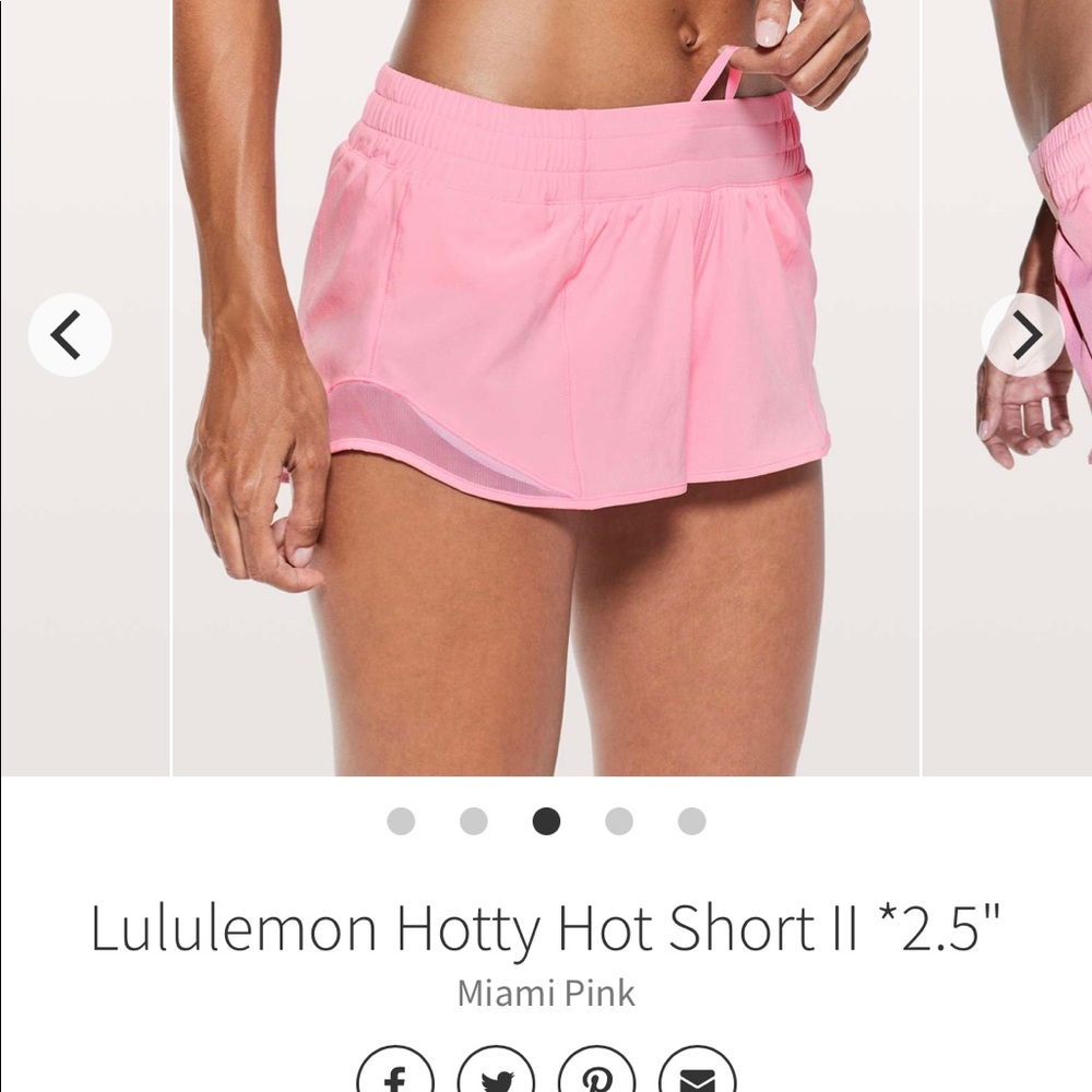 lululemon shorts
